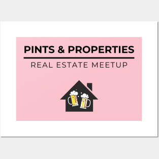 Pints & Properties Posters and Art